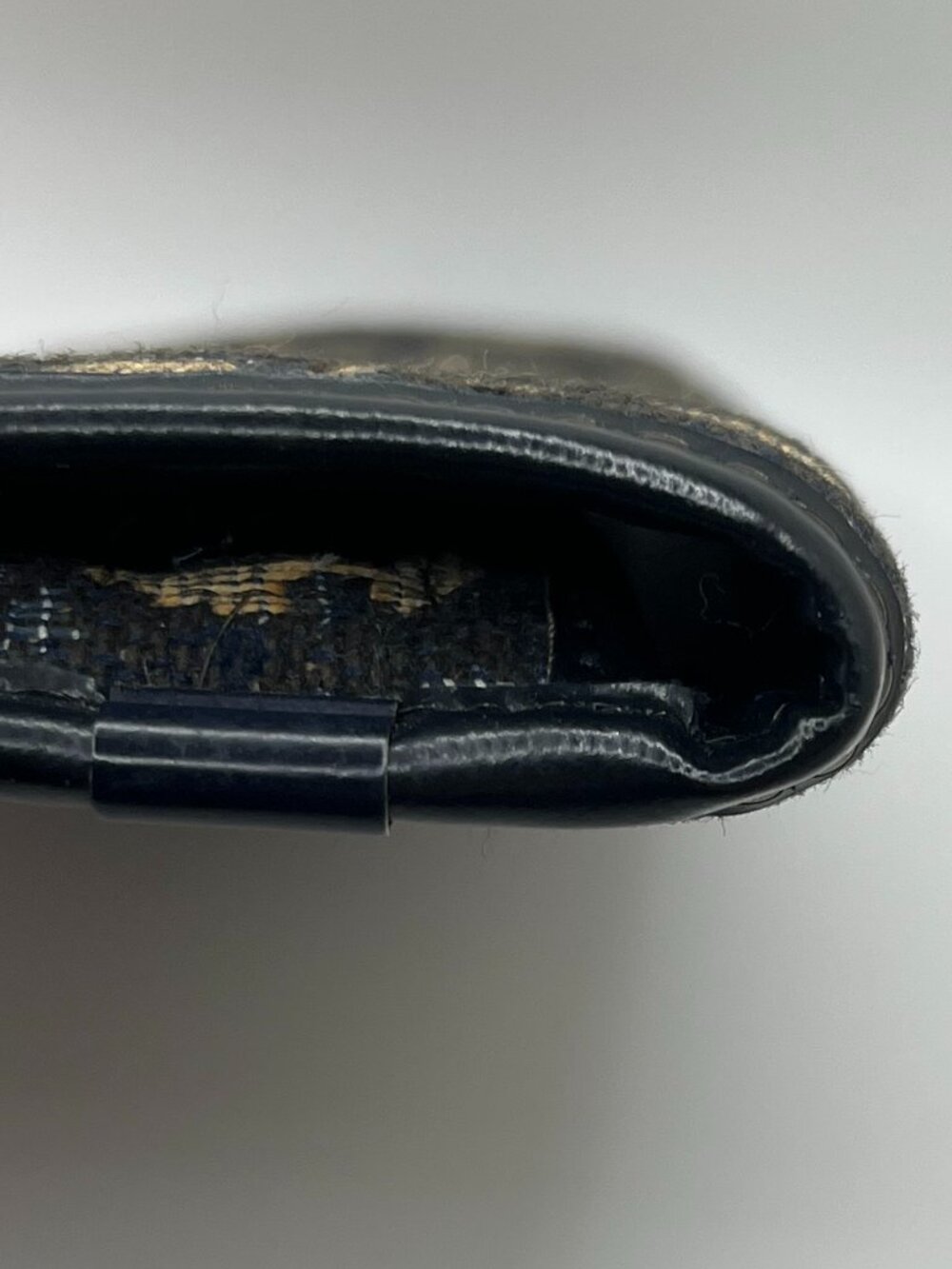 Vintage Christian Dior Navy Trotter Monogram Clutch - Picture 4 of 10